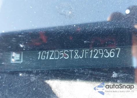 2018 Chevrolet Malibu Lt из США, поврежденный, VIN 1G1ZD5ST8JF129367